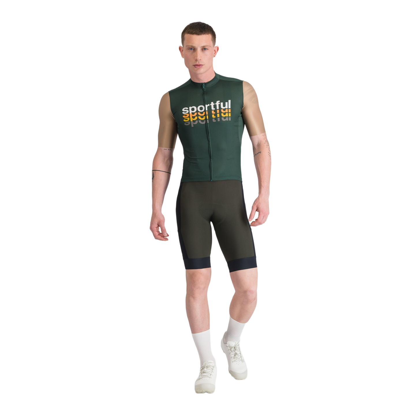 SPORTFUL SUPERGIARA 2 LOGO Camisola de manga curta Cáqui