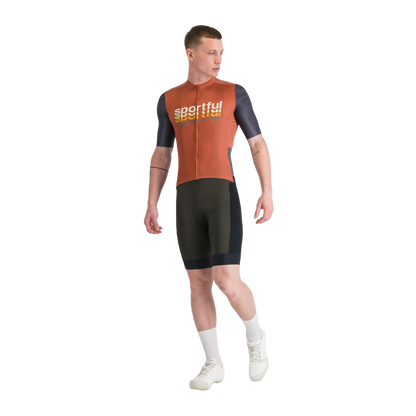 Camisola SPORTFUL SUPERGIARA 2 LOGO Mangas Curtas Laranja