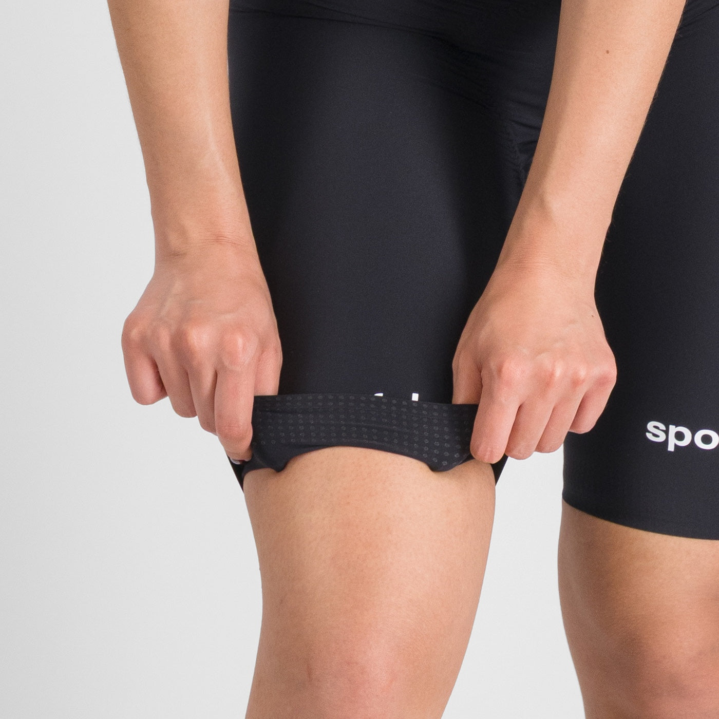 SPORTFUL G-SUIT de manga curta para mulher Preto/branco