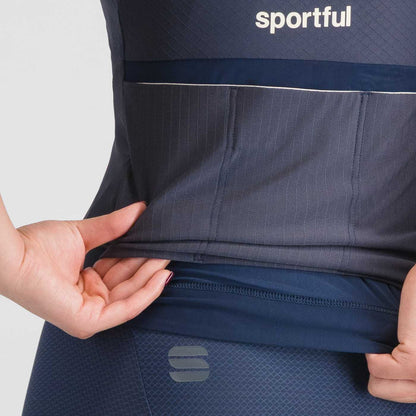 Maillot SPORTFUL HYPEREPIC Mangas Curtas Mulher Azul