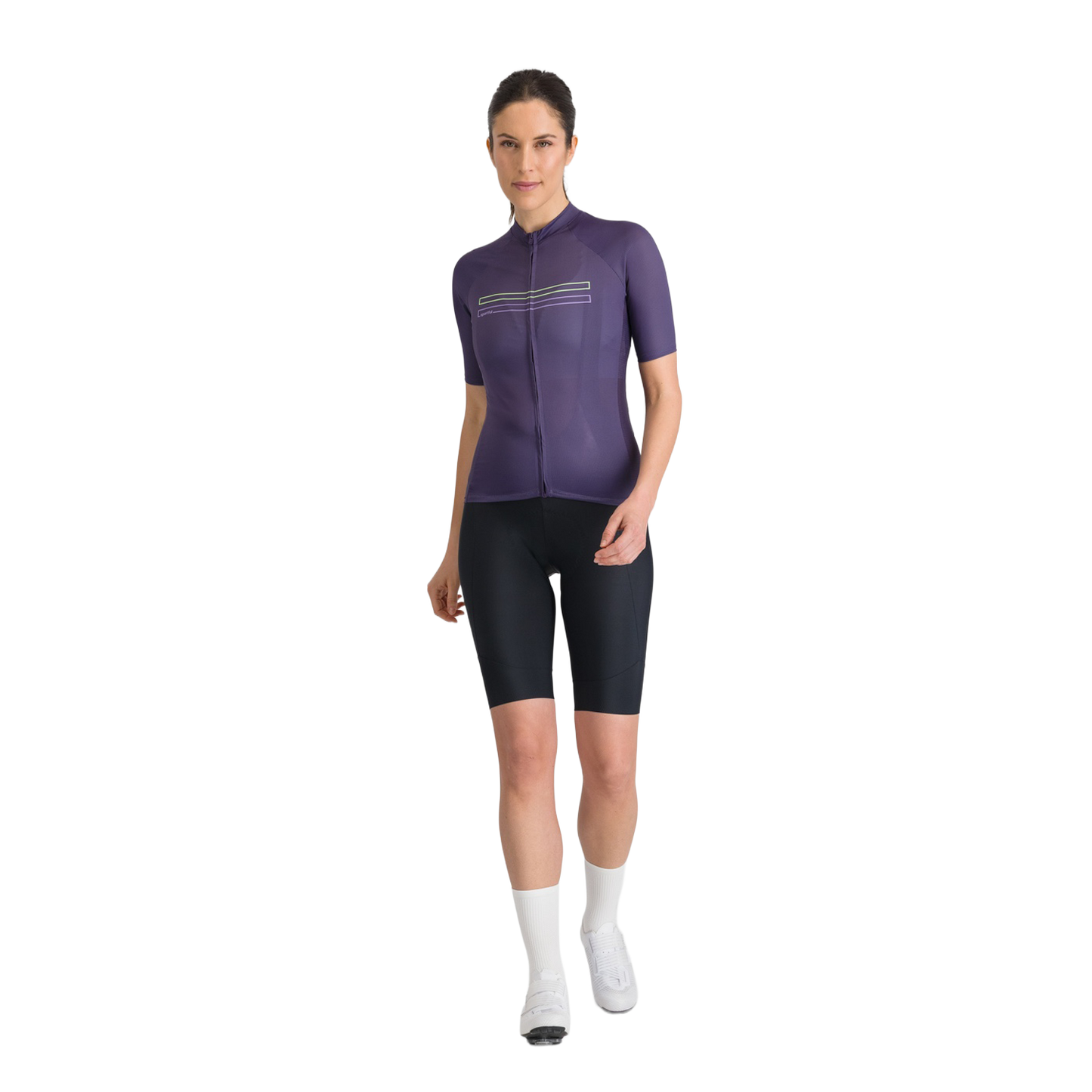 Camisola de manga curta SPORTFUL STARLIGHT 2 para mulher Roxo
