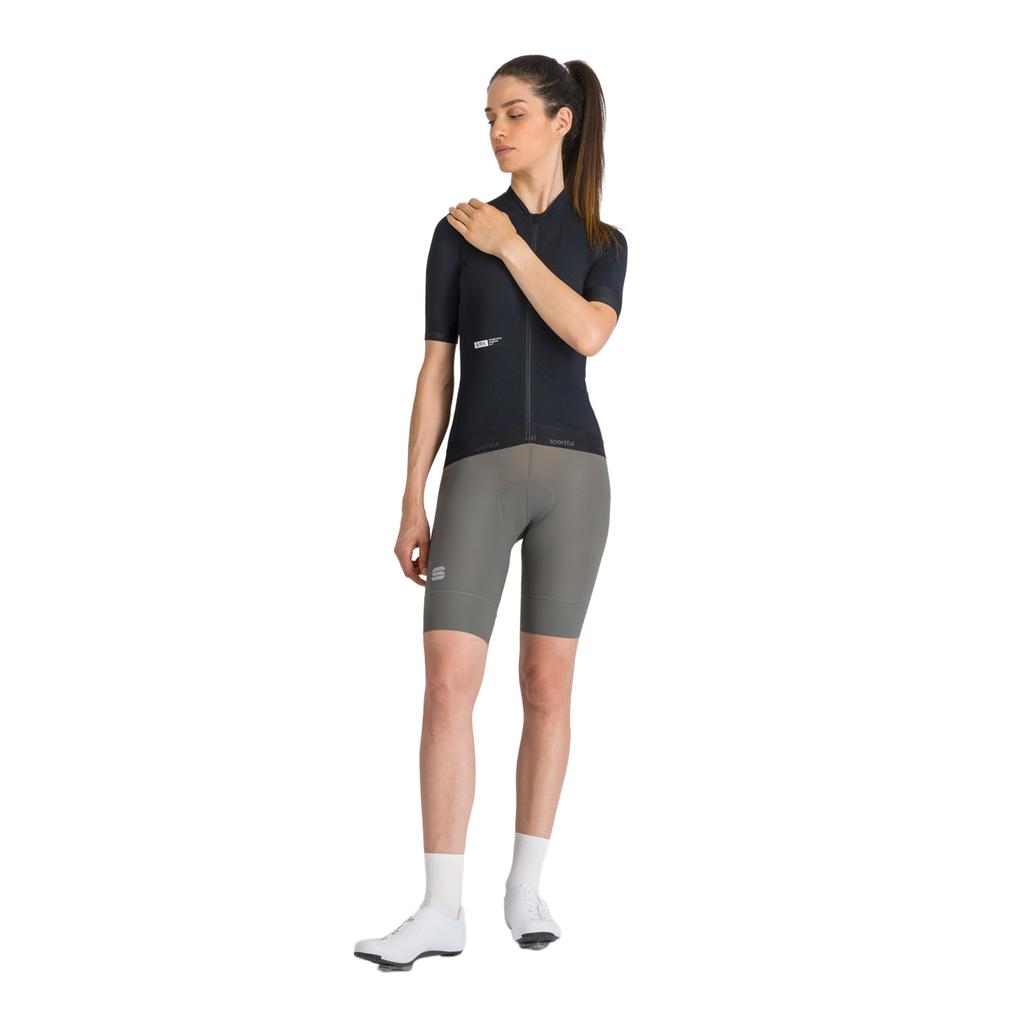 SPORTFUL SRK 2Camisola curta para mulher Preto