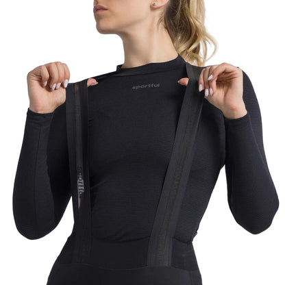 Calças com Alças SPORTFUL SUPERGIARA 2 Mulher Preto
