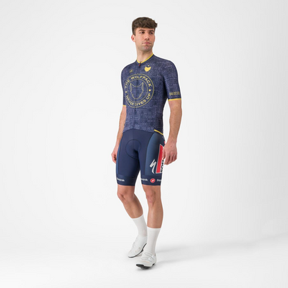 Jersey CASTELLI WOLFPACK 1000 VICTORY Mangas Curtas Azul-marinho