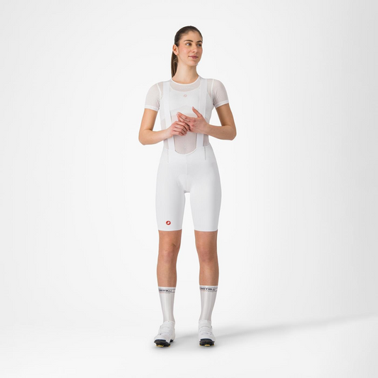 CASTELLI FREE AERO RACE S Bib Tight branco para mulher