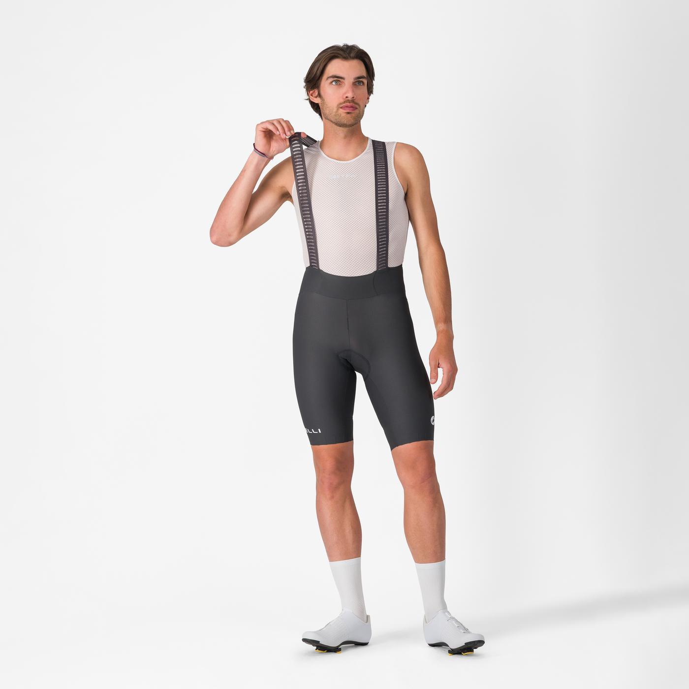 CASTELLI ESPRESSO 2 Bib Short Cinzento escuro
