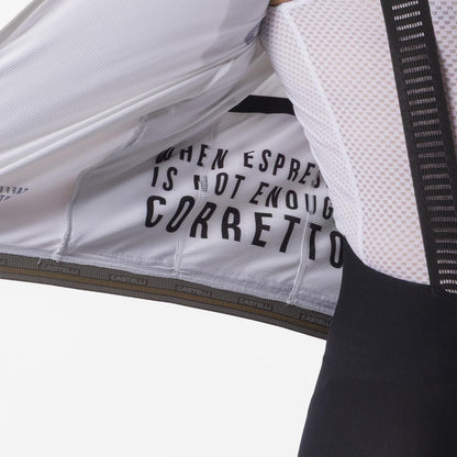 Maillot CASTELLI CORRETTO Mangas Curtas Marfim/Clay