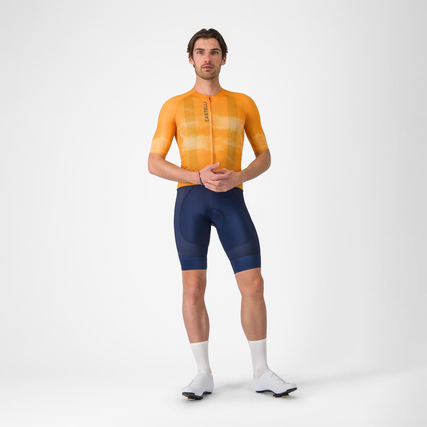 CASTELLI CLIMBER'S A/C Camisola de manga curta laranja