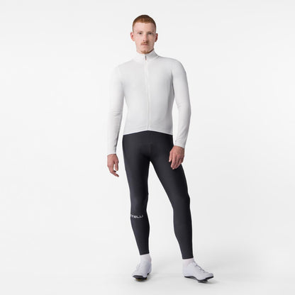 Camisola CASTELLI COMPETIZIONE THERMAL Mangas Compridas Marfim