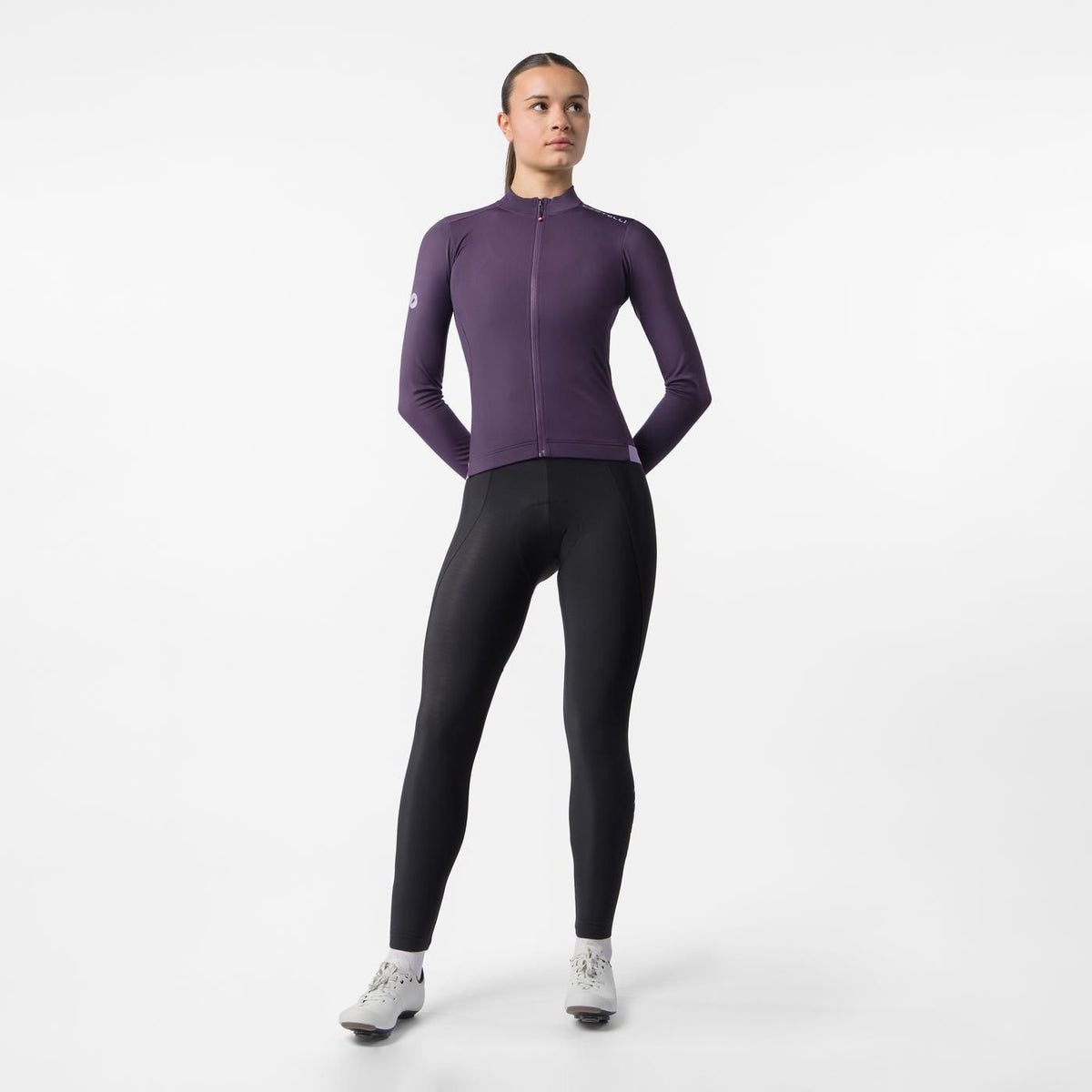 Camisola CASTELLI ESPRESSO THERMAL 2 Senhora Azul Marinho
