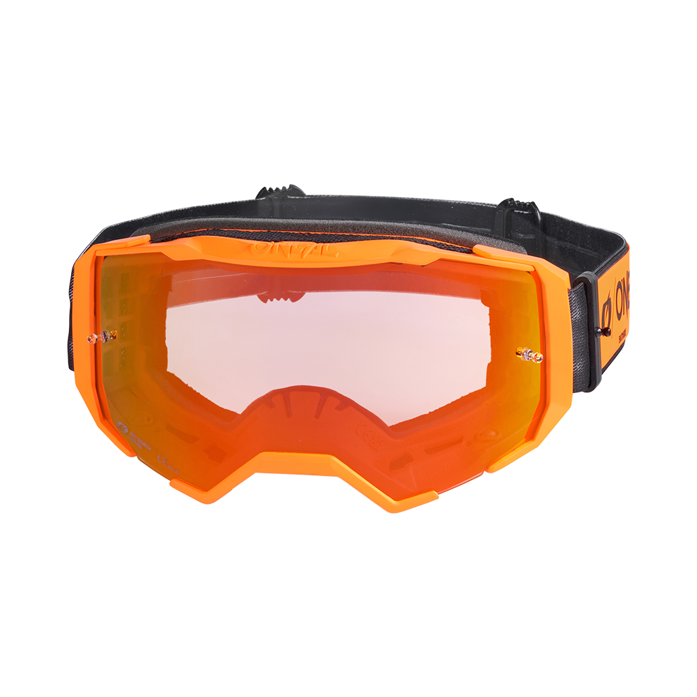Máscara O'NEAL B-22 CORE Preto/Laranja