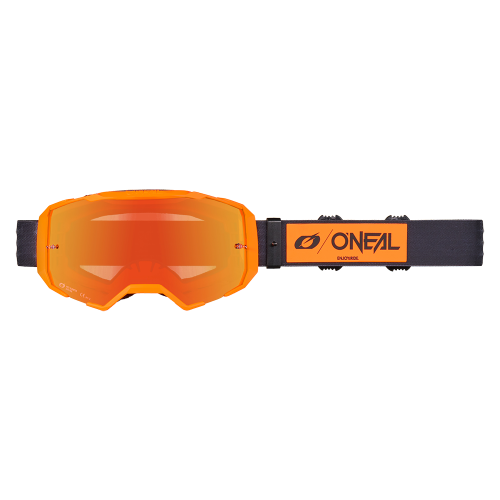 Máscara O'NEAL B-22 CORE Preto/Orange Radiium