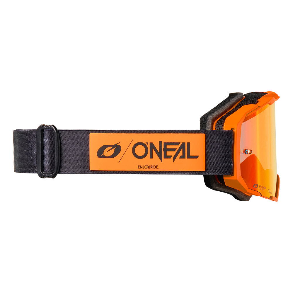 Máscara O'NEAL B-22 CORE Preto/Laranja