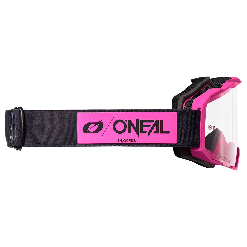 Máscara O'NEAL B-22 CORE Preto/Rosa