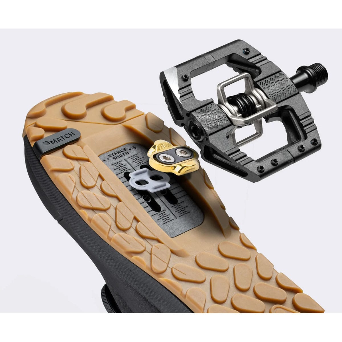 CRANKBROTHERS MALLET TRAIL BOA Sapatos MTB Preto/Dourado