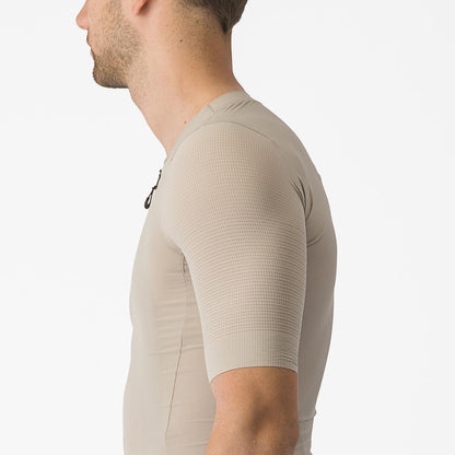 Maillot CASTELLI PREMIO Mangas Curtas Bege