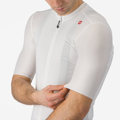 Maillot CASTELLI ESPRESSO Mangas Curtas Branco