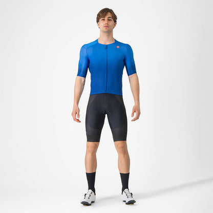 Camisola CASTELLI UPF Mangas Curtas Azul