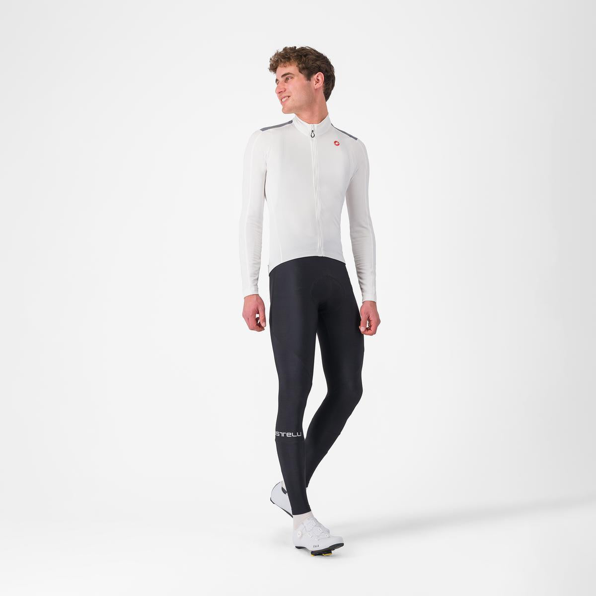 CASTELLI PURO 4 Manga comprida Jersey marfim