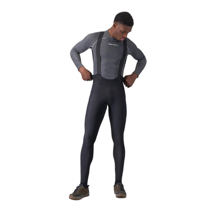 Culote Longo com Alças CASTELLI UNLIMITED Preto