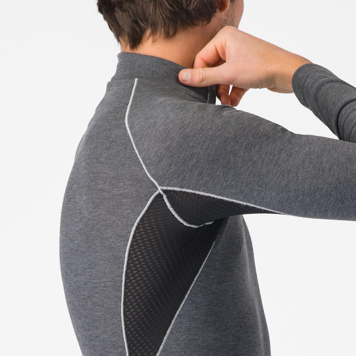 CASTELLI FLANDERS 2 Roupa interior de manga comprida Cinzento