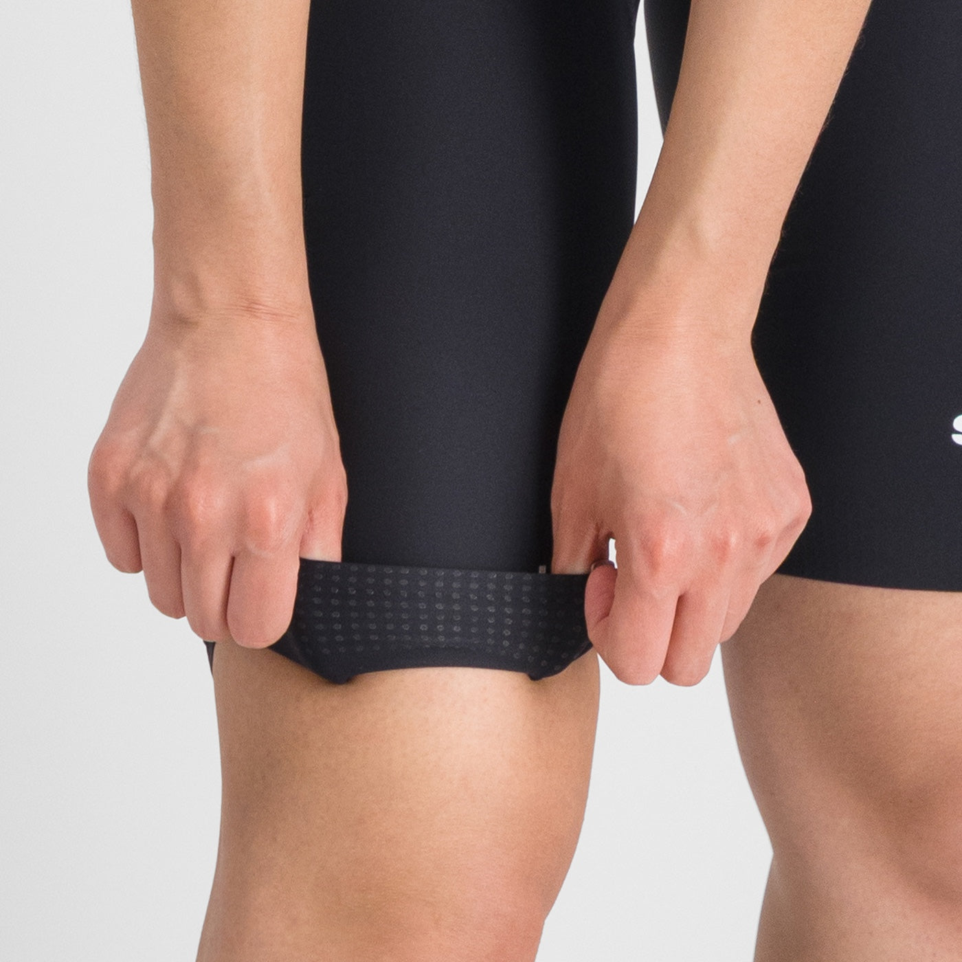 SPORTFUL G-SUIT manga curta preta/roxa para mulher