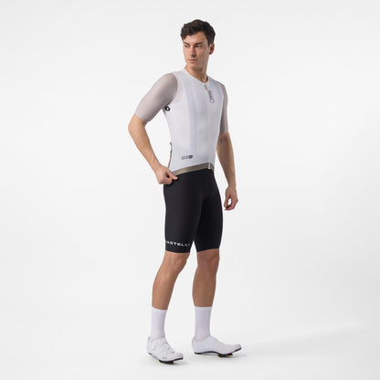 Maillot CASTELLI CORRETTO Mangas Curtas Marfim/Clay