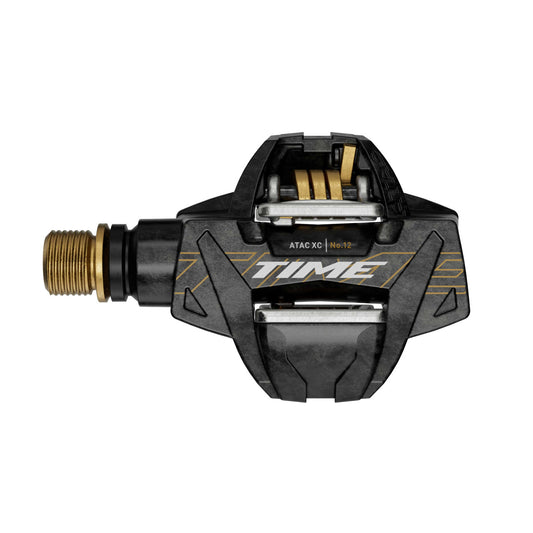 Pedais TIME ATAC XC 12 Ti-Carbon 13°/17° Gold 2025
