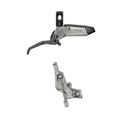 Par de Travões SRAM LEVEL ULTIMATE STEALTH 4 pistões Prata