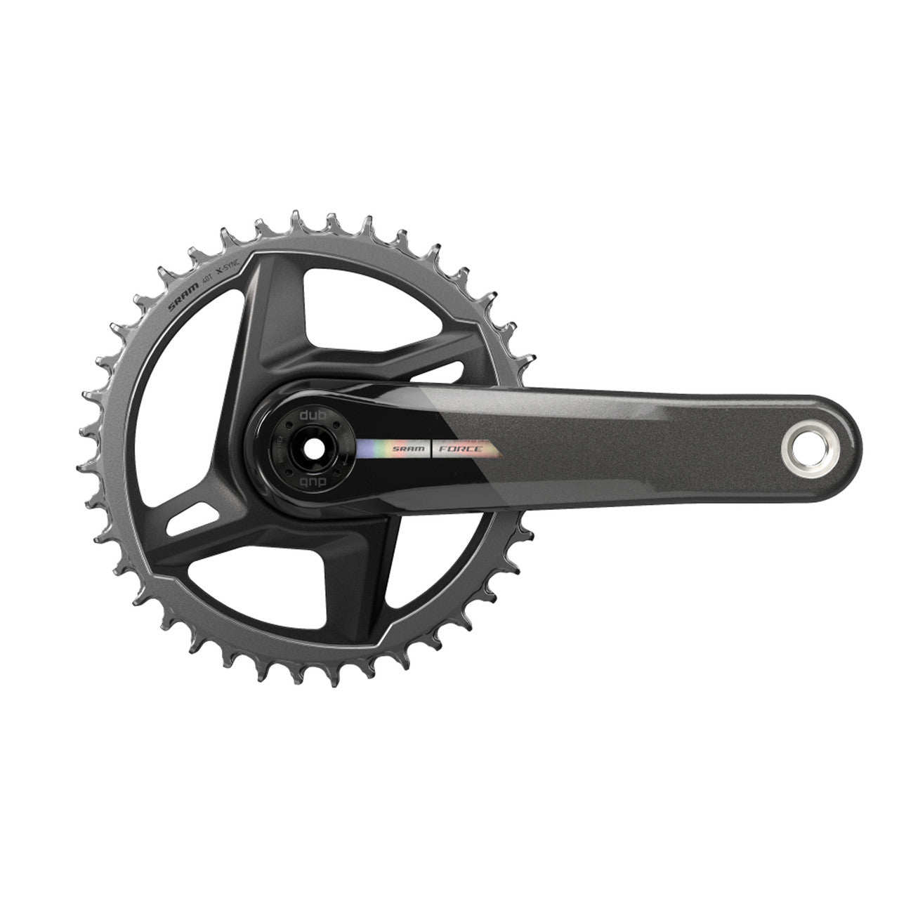 Pedaleira SRAM FORCE D2 DUB WIDE DM 12V Mono