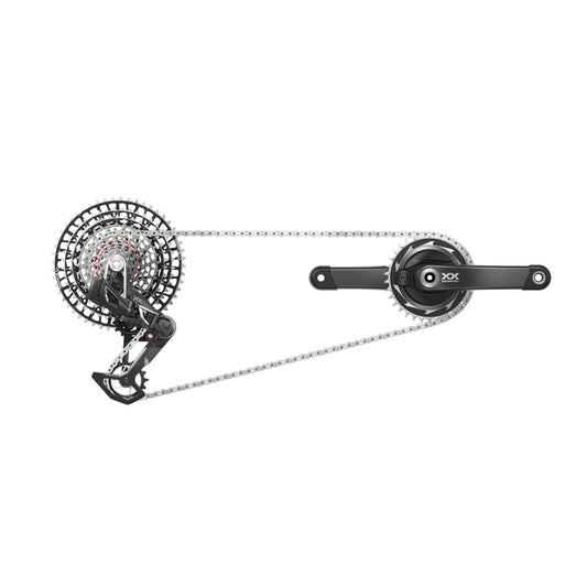 Pacote SRAM XX-SL EAGLE POWERMETER T-Type AXS Q174 DUB 34 Teeth 10/52