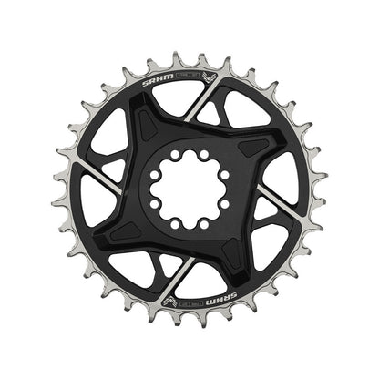 Prato Mono SRAM X0 T-TYPE EAGLE BOOST 12V Direct Mount Offset 3mm Preto
