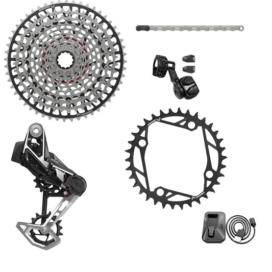 Pacote SRAM XX 104BCD AXS T-TYPE 36T 10/52 E-MTB