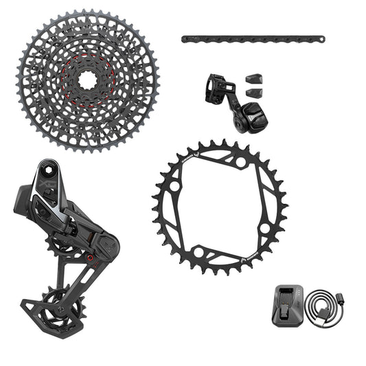 Pacote E-MTB sem manivela SRAM X0 104BCD AXS T-TYPE 36T 10/52