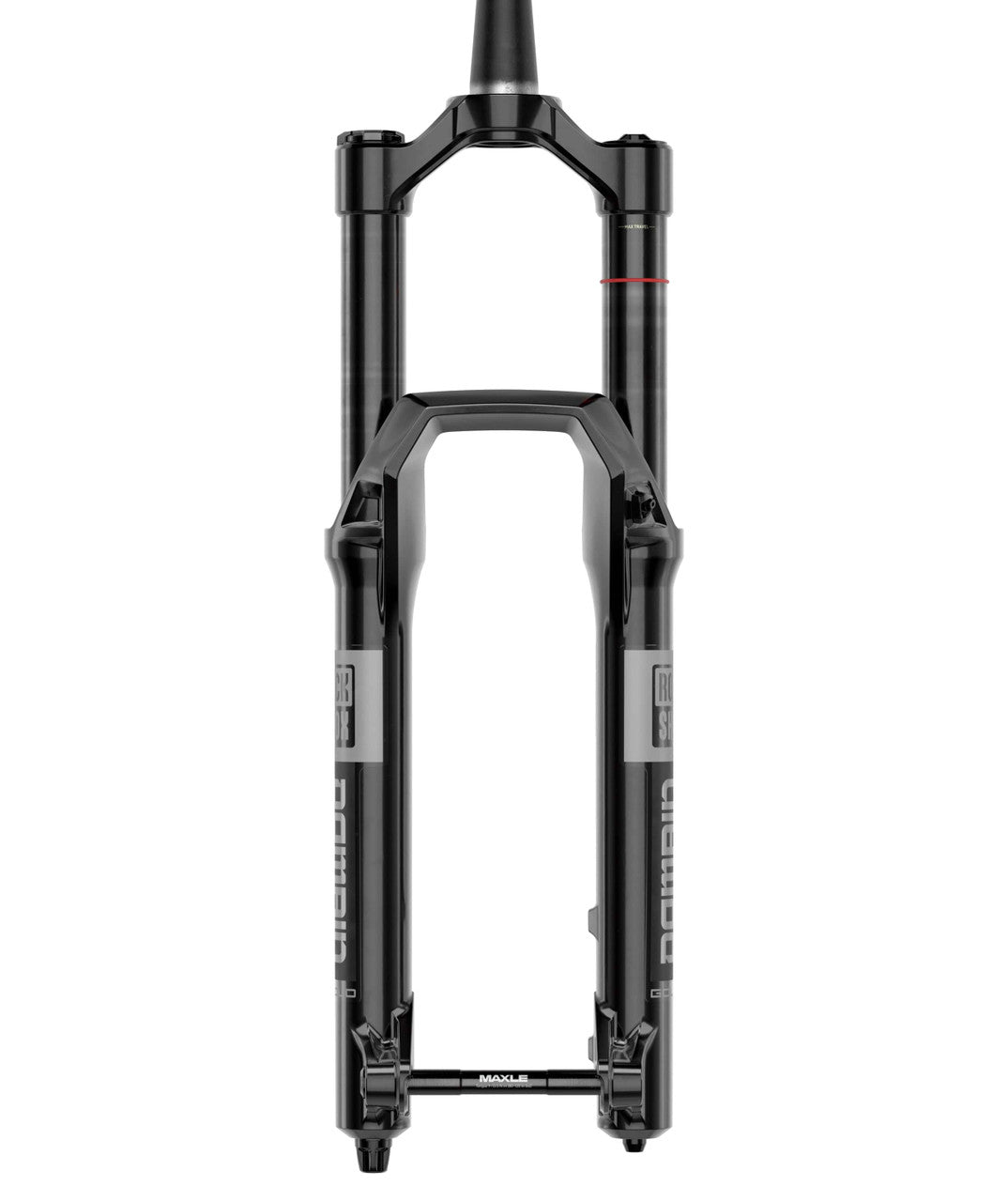 ROCKSHOX DOMAIN GOLD ISOLATOR RC3 29" Eixo da forquilha cónica 15x110mm Boost Preto