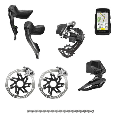 Mini Grupo SRAM RED AXS E1 2X HAMMERHEAD KAROO