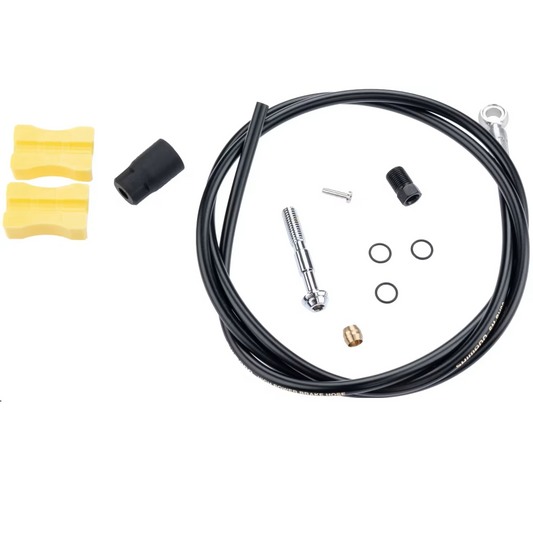 Tubo de Travão SHIMANO XTR SM-BH90-SBM Direito Banjo Prateado
