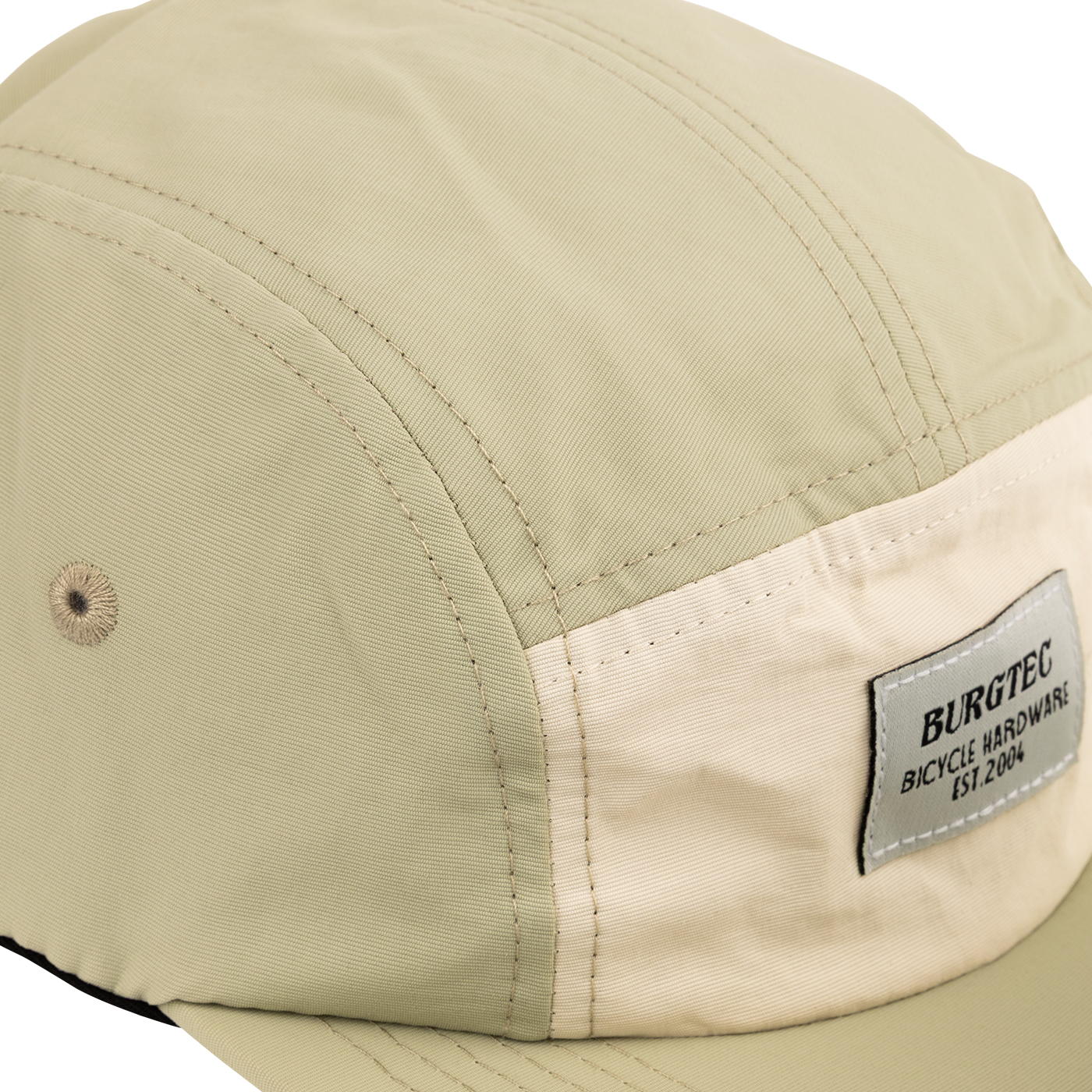 Boné BURGTEC COURIER FIVE PANEL Creme Pistachio