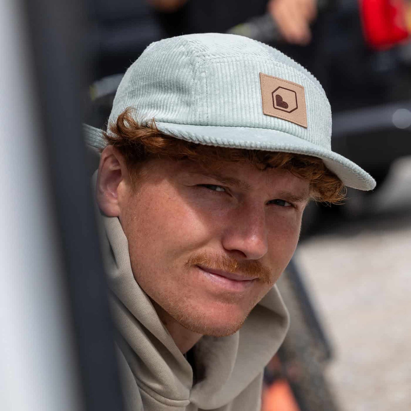 Boné BURGTEC CORDUROY FIVE PANEL Mint