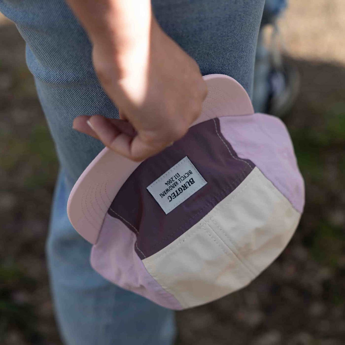Boné BURGTEC COURIER FIVE PANEL Pink Lemonade