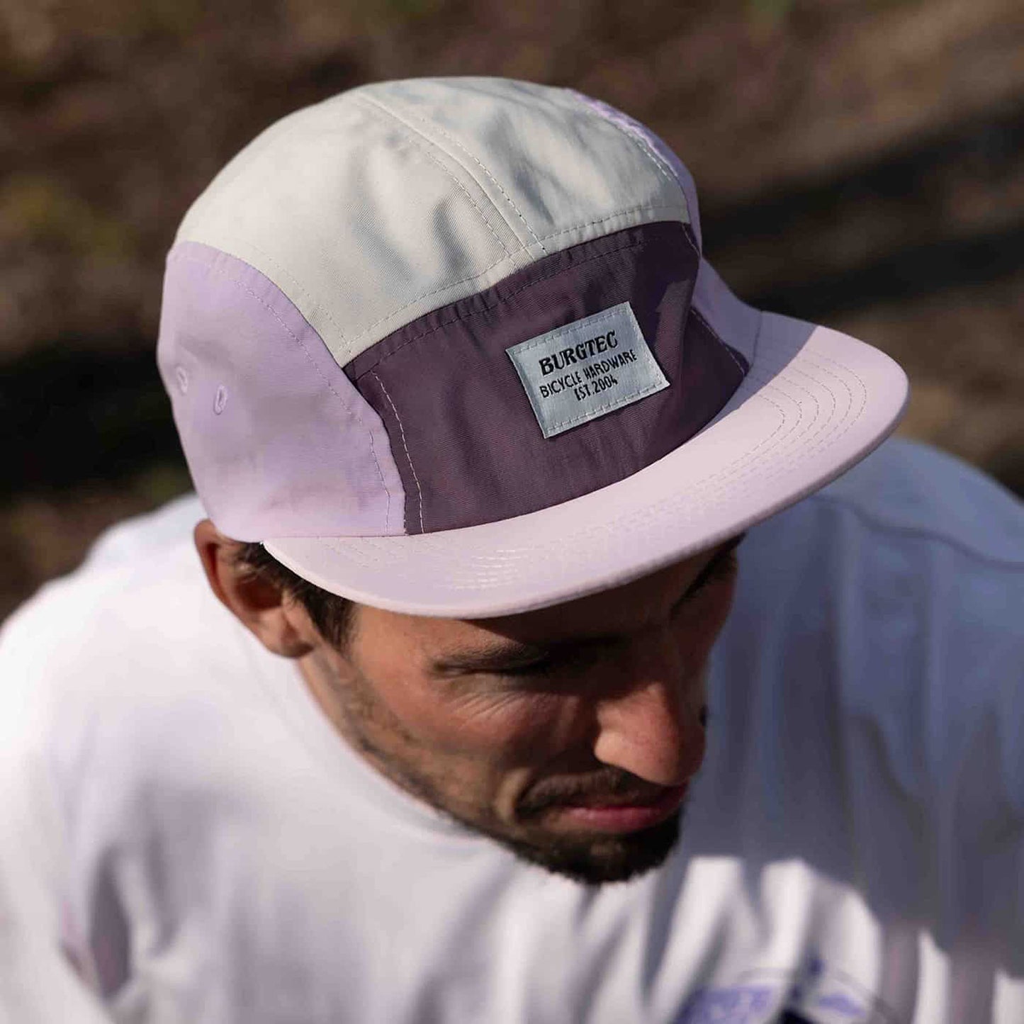 Boné BURGTEC COURIER FIVE PANEL Pink Lemonade