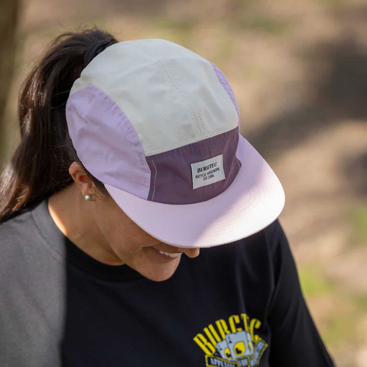 Boné BURGTEC COURIER FIVE PANEL Pink Lemonade