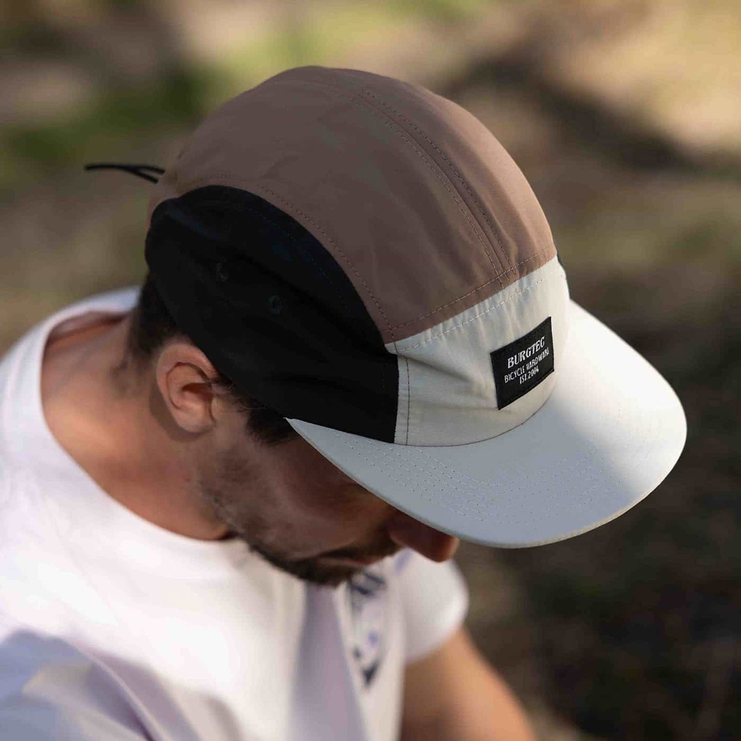 BURGTEC COURIER CINCO PAINÉIS Boné macchiato