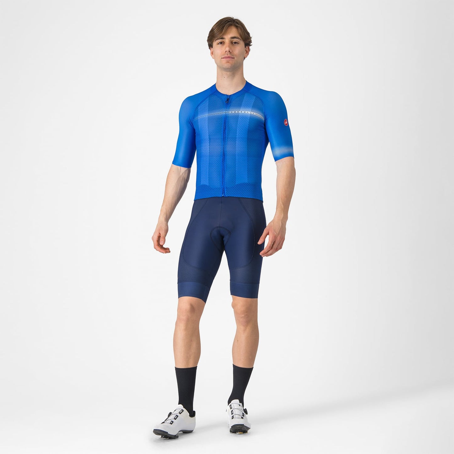 CASTELLI CLIMBER'S A/C Camisola de manga curta azul