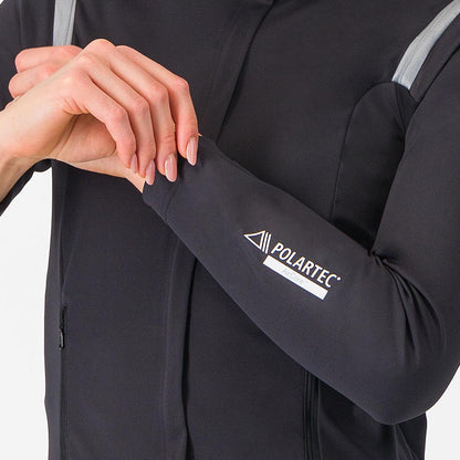 Jaqueta CASTELLI PERFETTO RoS 3 Feminina Preto/Preto Reflex