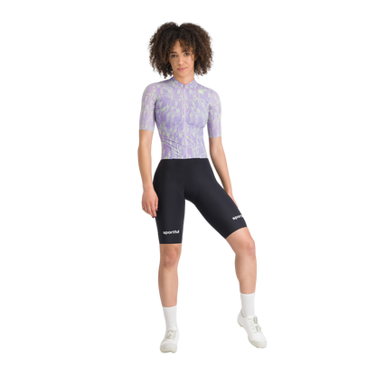Combinação SPORTFUL G-SUIT Mangas Curtas Mulher Preto/Violeta