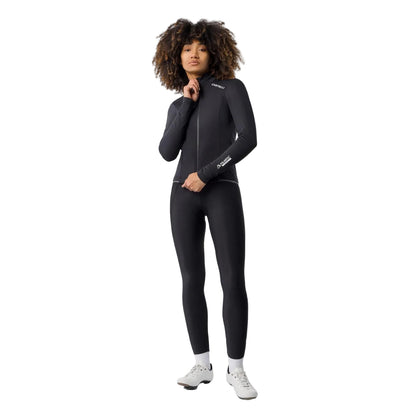 Culote Longo com Alças CASTELLI ESPRESSO 2 DT Mulher Preto