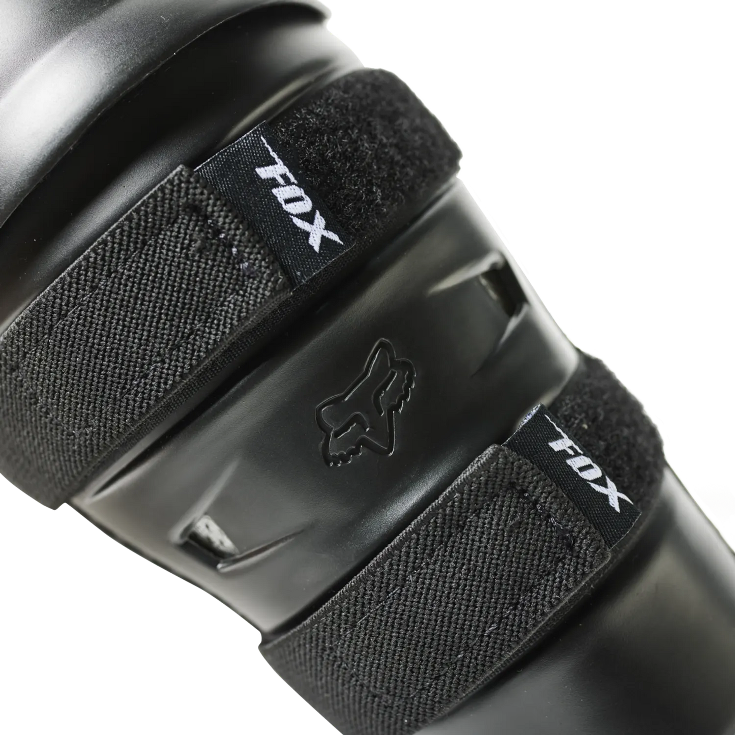Protetor de Joelhos/Canelas FOX TITAN Junior Preto/Prata