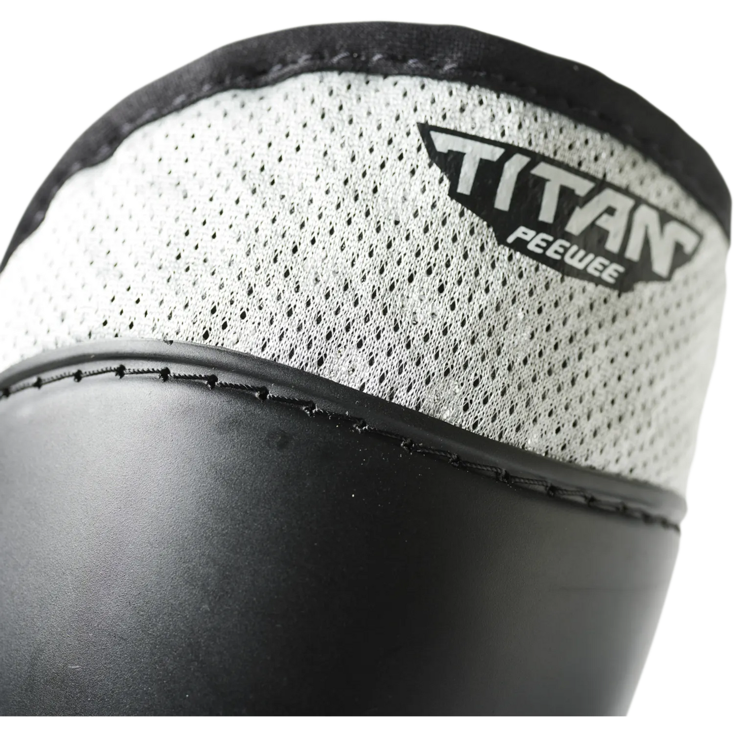 Protetor de Joelhos/Canelas FOX TITAN Junior Preto/Prata