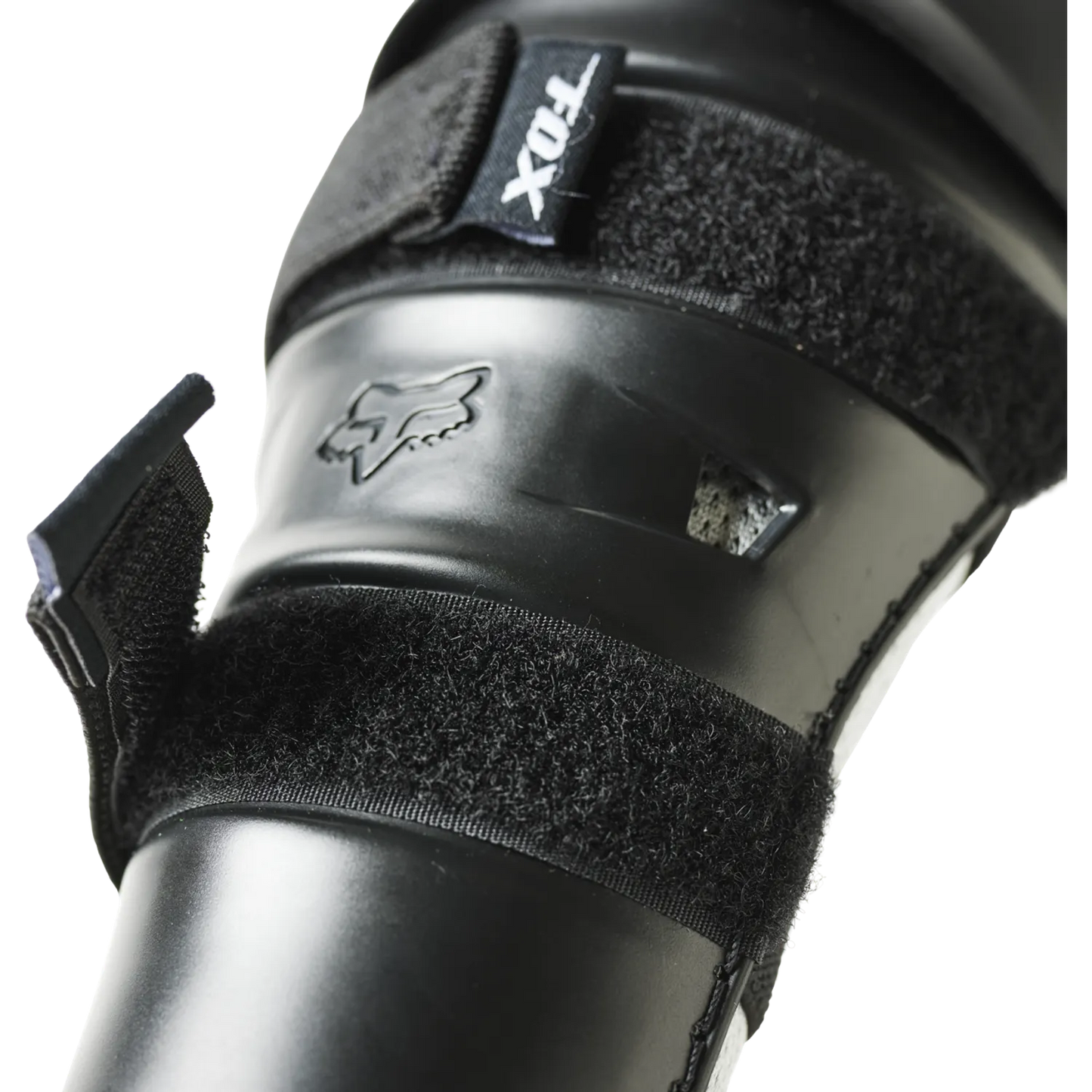 Protetor de Joelhos/Canelas FOX TITAN Junior Preto/Prata